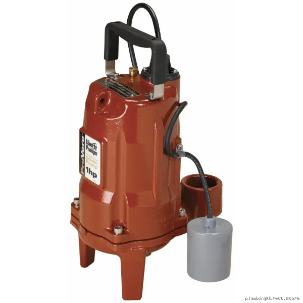 ProVore PRG101A 1 HP Automatic Home Grinder Pump 10' Cord - Liberty Pumps