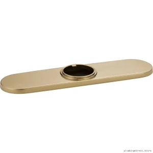 10-Pack 3-Hole Door Handle Covers - Luxe Gold Finish RP71451GL Brizo