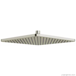 12-Setting Rain Square Showerhead - Polished Nickel Finish | RIOBEL 482PN Model