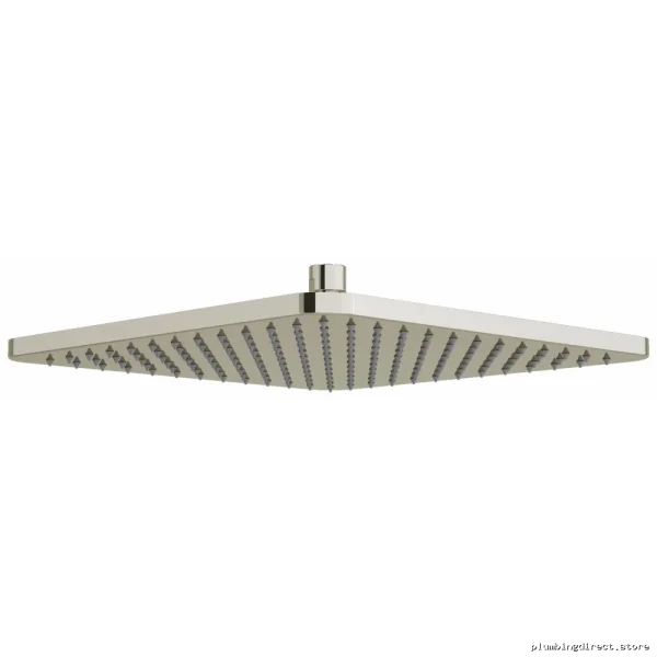 12-Setting Rain Square Showerhead - Polished Nickel Finish | RIOBEL 482PN Model