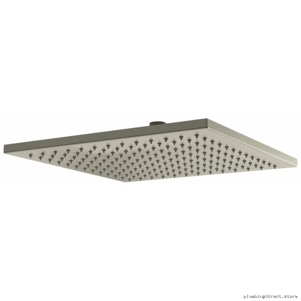 12-Setting Square Rain Showerhead Brushed Nickel Finish RIOBEL 492BN