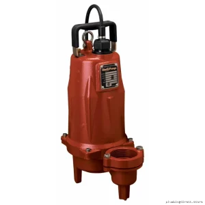 1.5HP High Head Sewage Pump w/25' Cord - 208-230V Manual