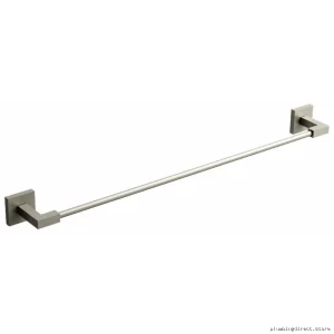 24 Brushed Nickel Wall Mounted Towel Bar Kubik Series