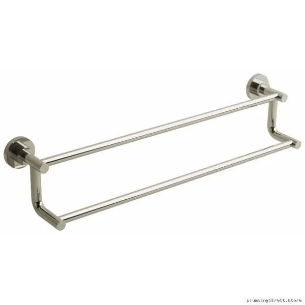 Star 24 Inch Double Towel Bar - Polished Nickel Wall Mount RIOBEL ST6PN