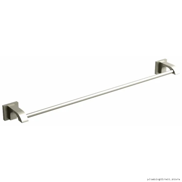Zendo 24-Inch Bath Towel Bar with Brushed Nickel Finish