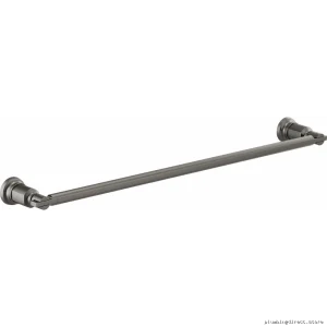 24-Inch Stainless Steel Towel Bar for Bathroom Storage - Invari