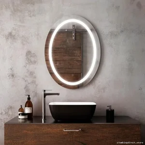 24x32 LED Bathroom Mirror with Illuminated Frame - Kalia MR1664