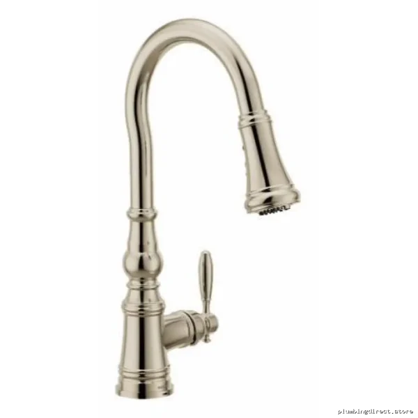 3-In-1 Filtration Kitchen Faucet with Pulldown Spray | Polished Nickel FS73004NL