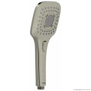 3-in-1 Multi-Function Handshower with 1.8 GPM Water Flow - Brushed Nickel Finish (4372BN-WS) | RIOBEL