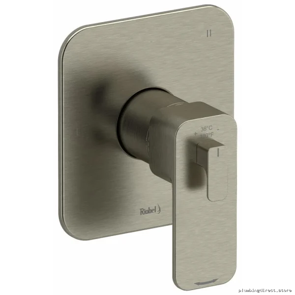 Equinox Brushed Nickel 3-in-1 Thermostatic Valve Trim