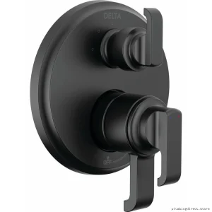 3-Way Diverter Valve Trim | Tetra Monitor 17 Series | Matte Black Finish