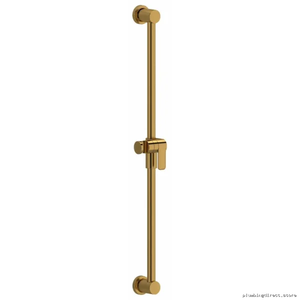 Brushed Gold 31-Inch Shower Bar by RIOBEL - Modern Bathroom Fixture