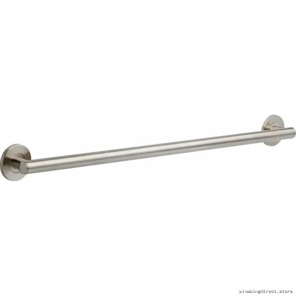 Modern 36 Inch ADA Decorative Grab Bar - Stainless Steel 41836-SS Delta