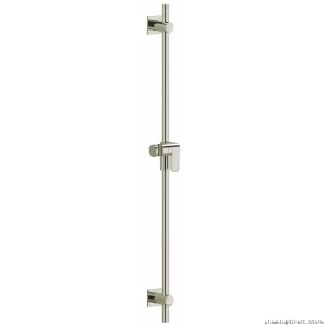 Polished Nickel 36-Inch Shower Bar by RIOBEL - Durable & Stylish Design