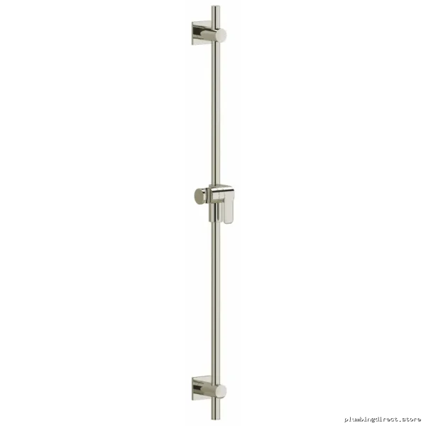 Polished Nickel 36-Inch Shower Bar by RIOBEL - Durable & Stylish Design
