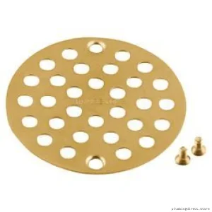 4 Shower Drain Covers Set - Brushed Gold Moen Drain Covers