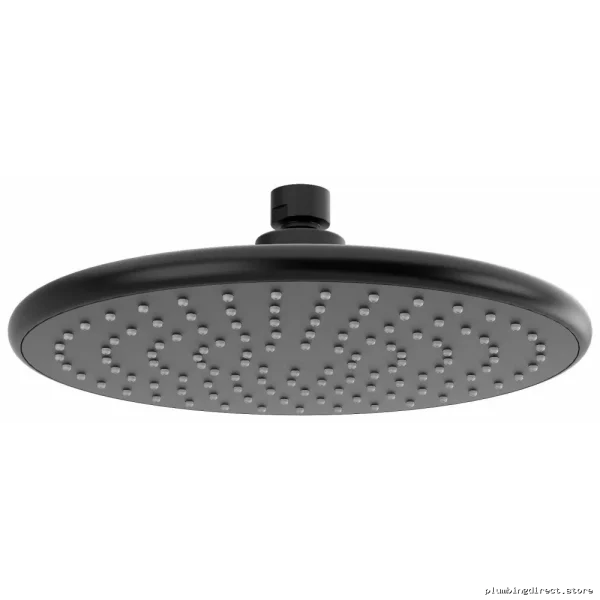 9-Piece Round Plastic Showerhead Set - Black RIOBEL 428BK
