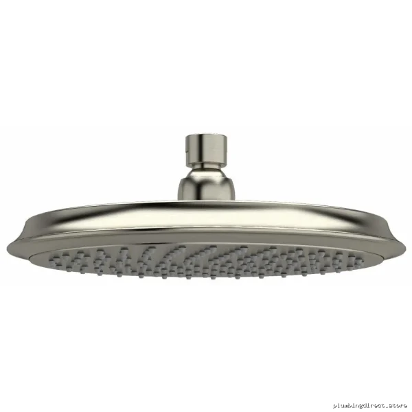 9 Rain Full Coverage Round Showerhead - Modern Brushed Nickel 408BN RIOBEL