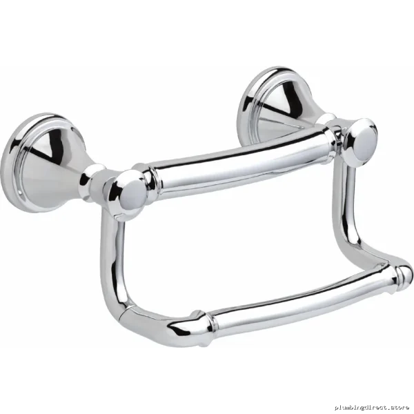 Accessible Delta Chrome Toilet Paper Holder with Support Bar 41350