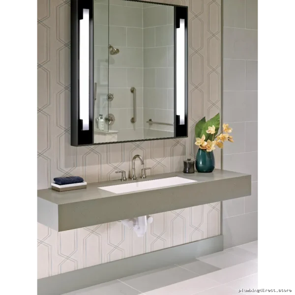 Stylish ADA Safety Grab Bar 18" Stainless Steel