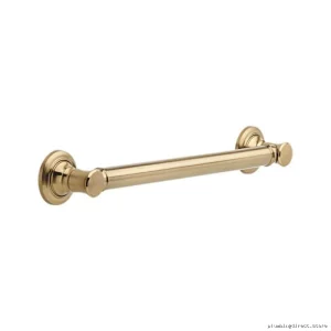 ADA Compliance Stylish Bath Safety Grab Bar - Champagne Bronze