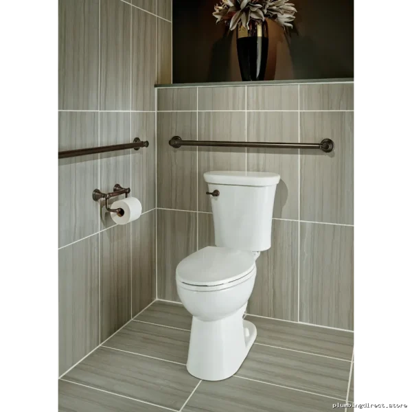 ADA-Compliant 36" Decorative Grab Bar - Venetian Bronze (41636-RB) Delta - Image 2