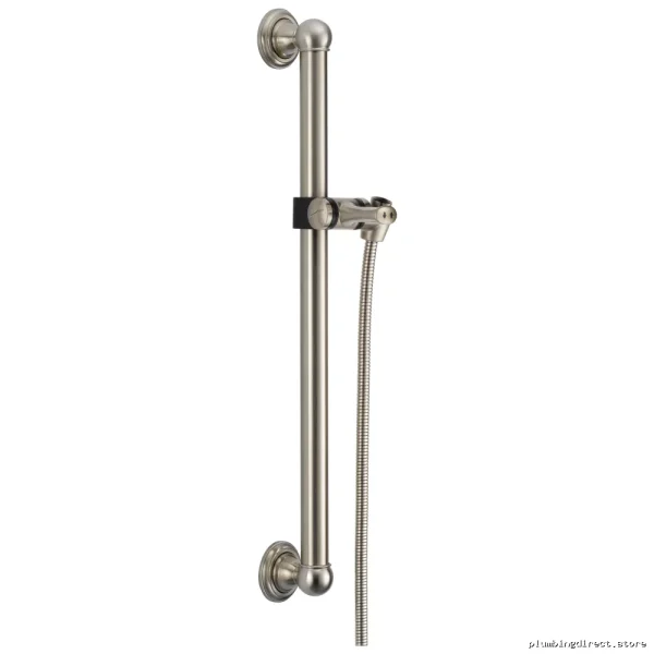 ADA Compliant Adjustable Shower Safety Grab Bar Kit - Stainless Steel Delta