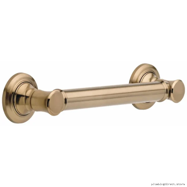 ADA Compliant Decorative Grab Bar - Champagne Bronze Finish (41612-CZ) | Delta