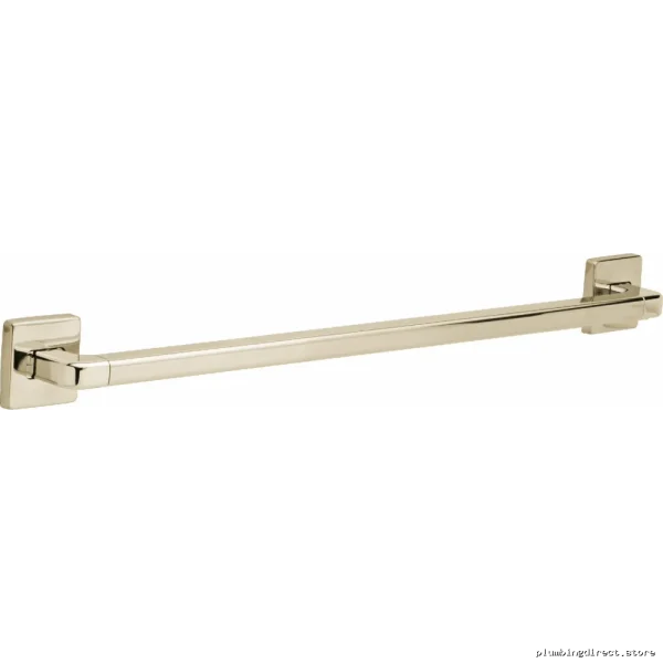 Angular Modern 2" ADA Decorative Grab Bar - Polished Nickel Delta