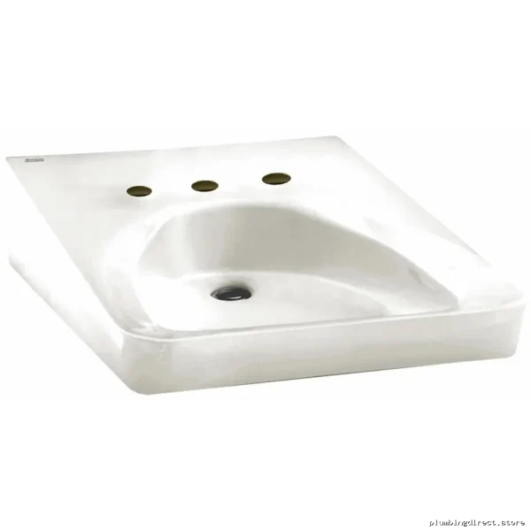 ADA-Compliant Wheelchair-Accessible Wall-Mounted Bathroom Sink - White American Standard