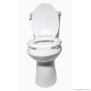 CENTOCO HL800STS-001 White Raised Toilet Seat - ADA Compliant, Medical Use