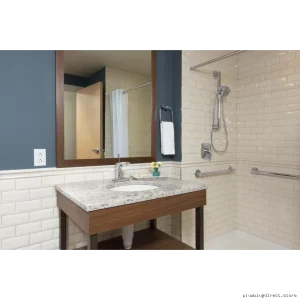 Angular Modern ADA Decorative Safety Grab Bar - Stainless 41942-SS Delta