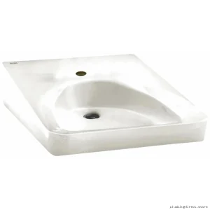 American Standard ADA Wall-Mount Sink for Wheelchair Access - White