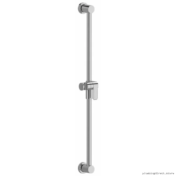 Adjustable 31\" Shower Bar with Modern Chrome Finish - RIOBEL 4855C