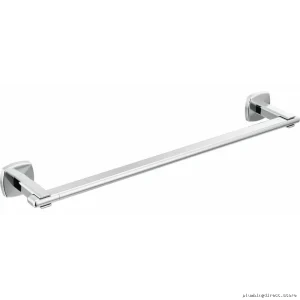 Chrome Bathroom Towel Bar | Adjustable Wall-Mounted Holder by Brizo