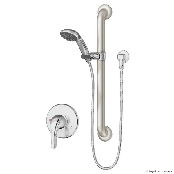 Adjustable Chrome Hand Shower Head with Flow Control | Symmons Model