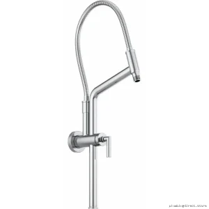Adjustable Shower Arm with Flange Mount - Chrome 81892-PC Brizo
