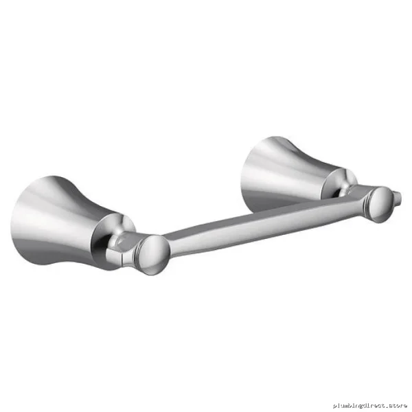 Adjustable Chrome Pivoting Toilet Paper Holder - Moen Bathroom Accessory