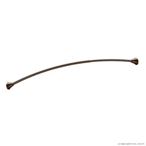 Adjustable Curved Shower Rod | Old World Bronze Finish | Moen CSR2172OWB