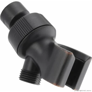 Adjustable Hand Shower Arm Mount - Easy Install Venetian Bronze Delta U3401-RB-PK