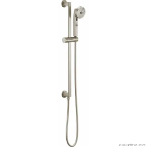 Adjustable Hand Shower with Slide Bar - Kintsu Luxe Nickel Finish