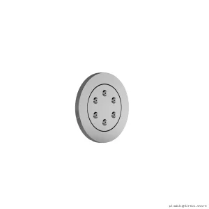 Adjustable Kalia Body Jet System – Modern Chrome Rnd & Sq Trims Included
