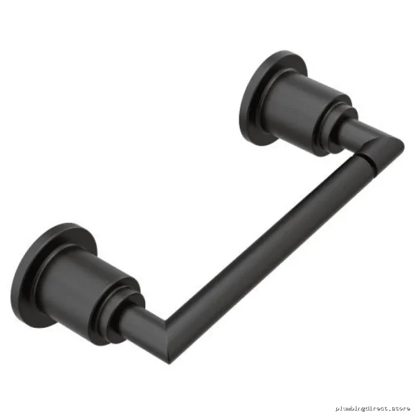 Adjustable Pivot Wall Mount Toilet Paper Holder in Matte Black - Arris