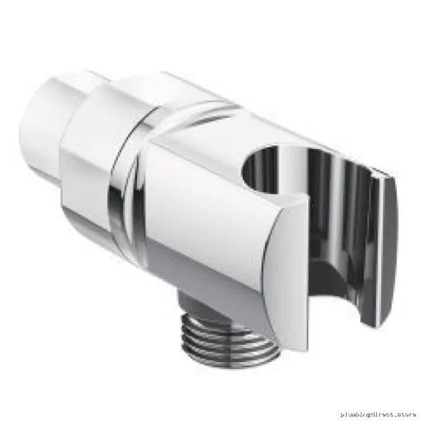 Adjustable Pivoting Chrome Shower Arm Holder for Moen CLA701