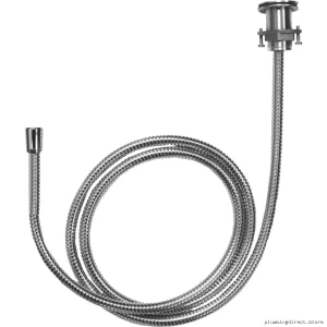 Adjustable Pull-Out Metal Hose for Hand Showers - Chrome Finish 06438000 Hansgrohe