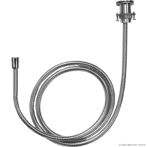 Adjustable Pull-Out Metal Hose for Hand Showers - Chrome Finish 06438000 Hansgrohe