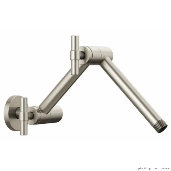 Litze Adjustable Shower Arm & Flange Set - Brushed Nickel Hardware RP81434BN Brizo