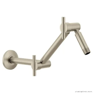 Adjustable Shower Arm for Tub & Shower - Brushed Nickel S116BN Moen