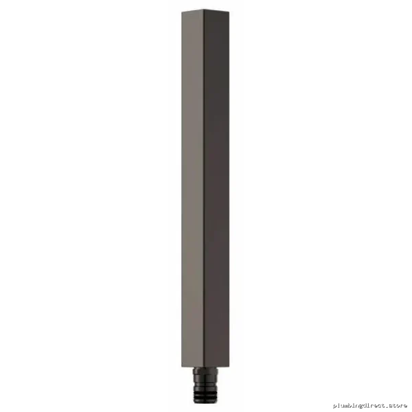 Euro Square Adjustable Shower Column with Black Onyx Finish - Brizo