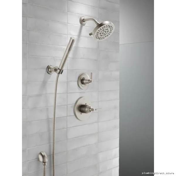 Saylor Stainless Steel Adjustable Shower Diverter Trim - 3 Settings - Image 2